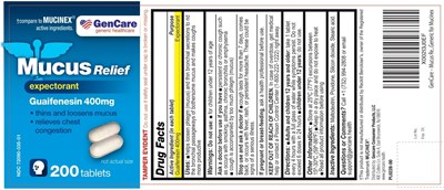 Pl0228-00 Mucus Relief Regular Strength 200ct (Pl0228 00 Mucus Relief Regular Strength 200ct)